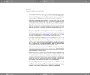 UN Special Rapporteur Javaid Rehman Targeted by Iranian Regime After Human Rights Report