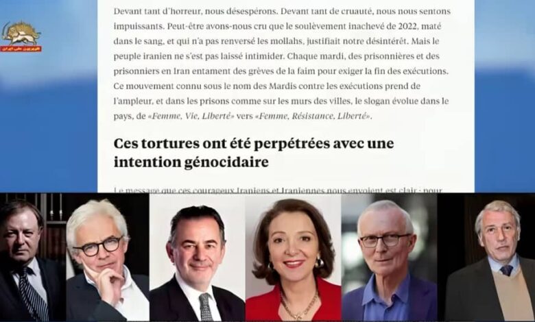 French Legal and Human Rights Figures Urge Action: Relations with Iran Must Be Tied to Halting Executions