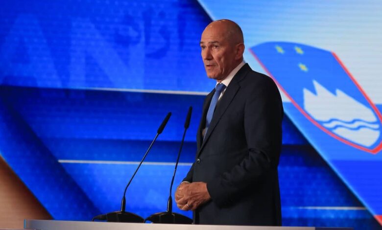 Former Slovenian PM Janša Calls for International Support for Democratic Change in Iran