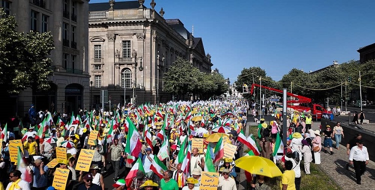 Free Iran Rally in Paris on February 8, 2025 – Stand Against Executions and Oppression