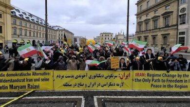 Massive Demonstration in Munich Calls for a Firm Stance Against Iran’s Regime