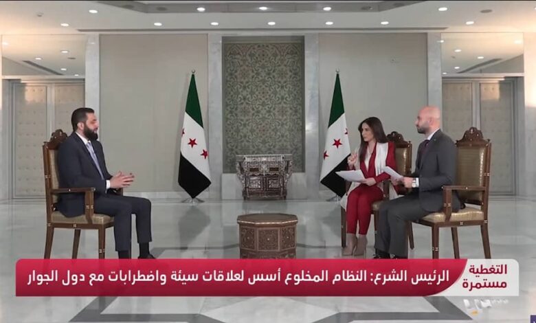 Iran News: Syrian Leader Al-Sharaa Calls Iranian Militias a “Strategic Threat to the Region”