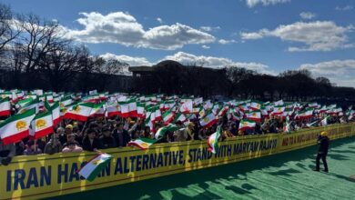 Thousands Rally in Washington to Support Iranian Resistance on International Women’s Day
