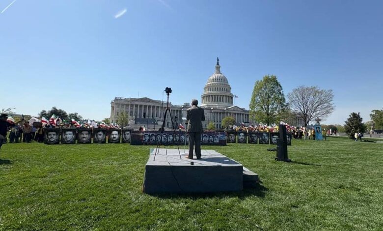 U.S. Capitol Rally Honors Fallen Heroes, Denounces Tyranny in All Forms in Iran