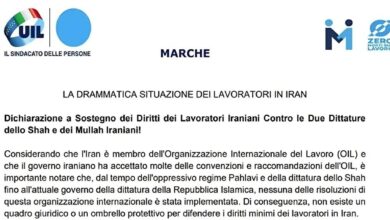 Italian Trade Union with 2 Million Members Declares Solidarity with Iranian Workers’ Struggle