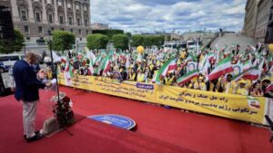 NCRI Supporters Rally in Stockholm, Call for Democratic Change Through Organized Resistance