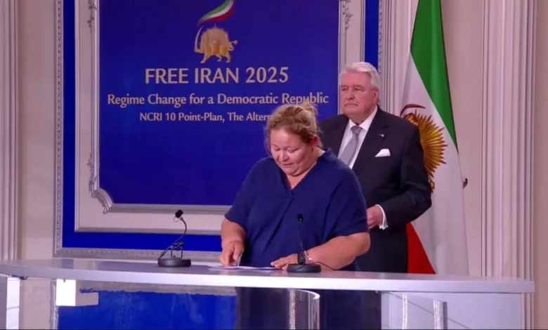 Former German MP Nadine Ruf: Iranian Women Are the Driving Force of Change