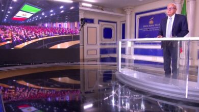 At the second session of the 2025 Free Iran Conference near Paris