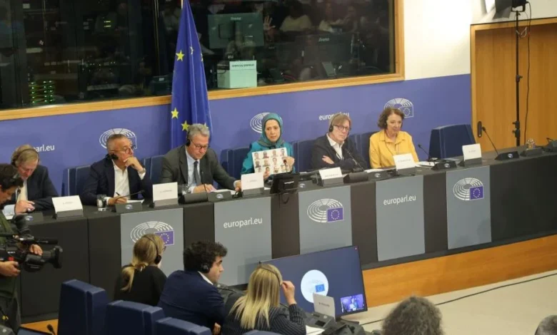 European Parliament Hosts NCRI President-elect; MEPs and Dignitaries Call for Firm Policy on Iran