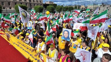 NCRI Supporters Rally in Stockholm, Call for Democratic Change Through Organized Resistance