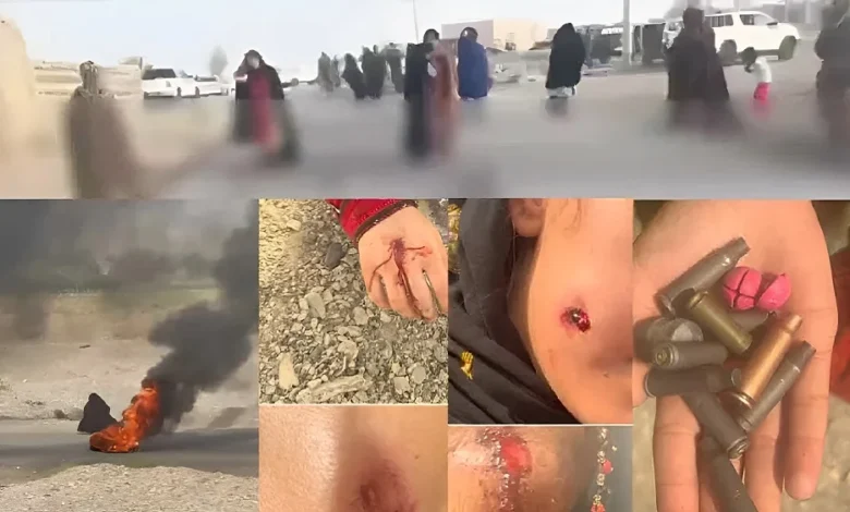 Baluch Women Stand Tall Against Regime Brutality in Southeastern Gunich Village