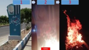 Rebellious Youth in Iran Stage Acts of Defiance After Killing of Two Men by Regime Agents