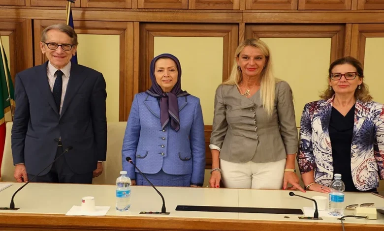 Italian Senate Hears Maryam Rajavi on Iran’s Soaring Executions, Urges International Accountability for Regime Crimes