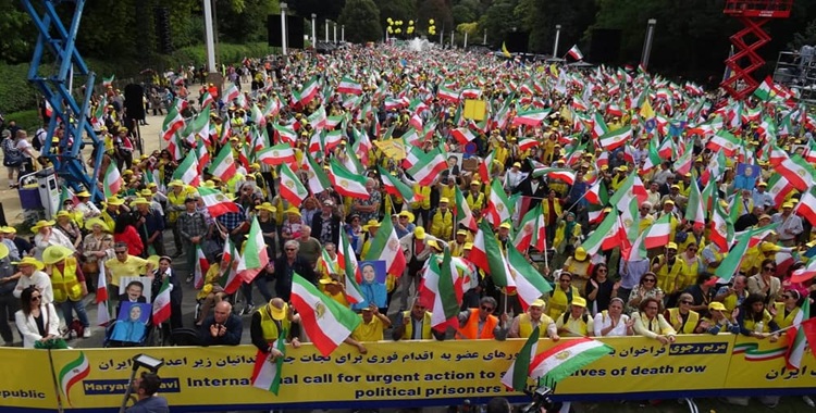 Tens of Thousands Rally in Brussels Marking the 60th Anniversary of the PMOI, Calling for a Free Iran