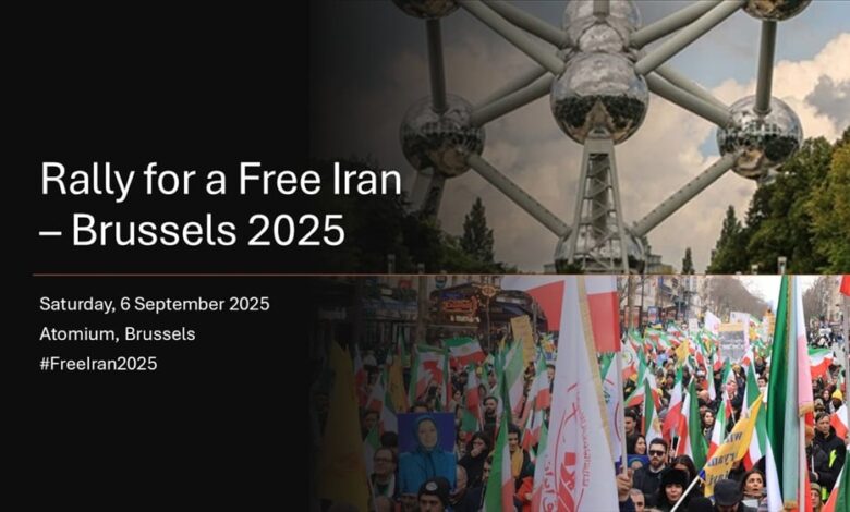 Rally for a Free Iran – Brussels, 6 September 2025