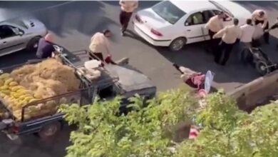 Violence Against Vendors in Qazvin Exposes Iranian Regime’s Fear of a Starving Populace