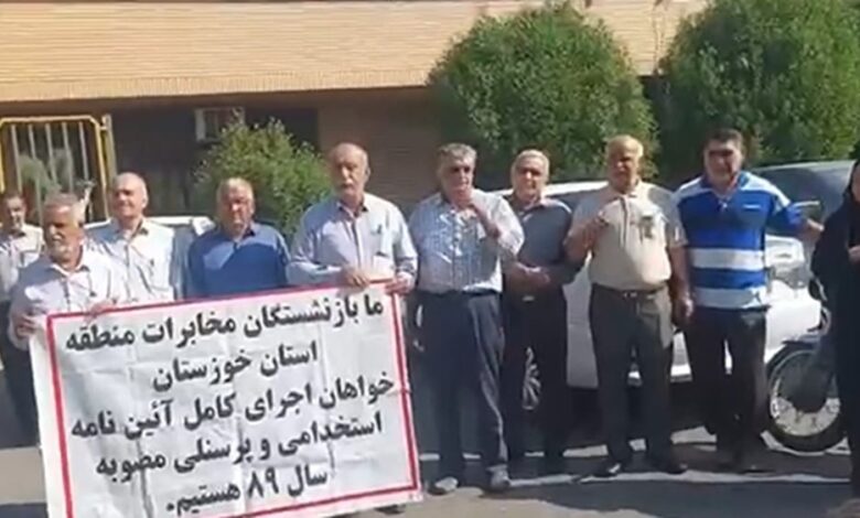 Workers, Students, and Retirees Hold Widespread Protests Across Iran Amid Economic Crisis
