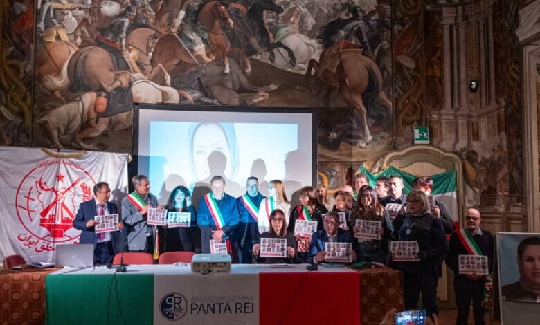 Italian Municipalities Highlight Plight of Iran’s Political Prisoners at Public Events