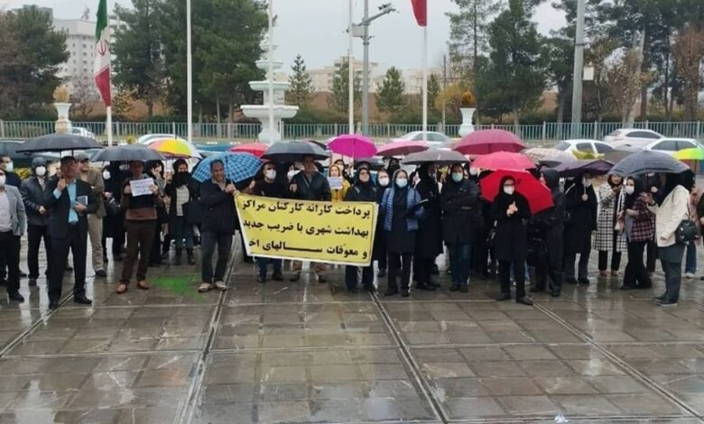 Telecom Retirees and Health Workers Rally Across Iranian Cities Amidst Deepening Economic Crisis