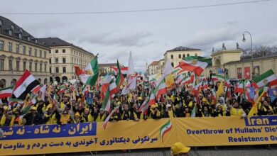 Munich Rally Echoes Iran’s Uprising: “No Shah, No Mullahs”