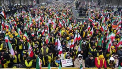 Tens of Thousands Rally in Berlin to Reject Monarchical and Theocratic Rule, Back Iran’s Uprising