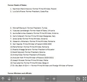 NCRI Provisional Government Wins Backing Beyond 1,000 International Figures