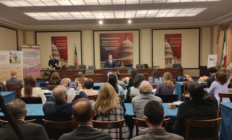Bipartisan Congressional Briefing Announces Support for Iranian Democratic Transition and Provisional Government