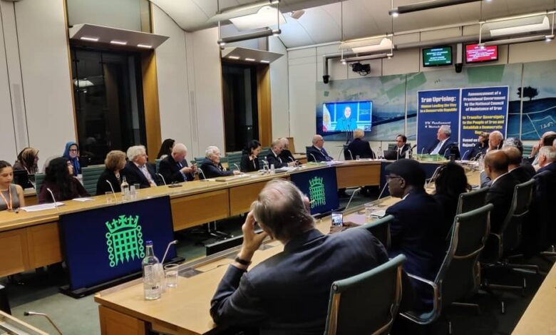 UK MPs and Legal Experts Endorse NCRI’s Provisional Government and Ten-Point Plan for Future Iran