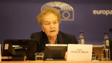 Former German Justice Minister Urges European Action and Support for a Democratic Iran