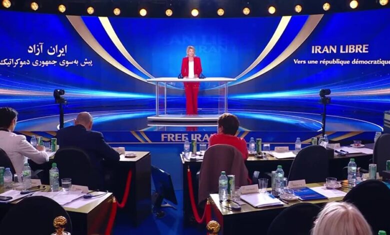 Amb. Carla Sands Slams Shah’s Son, Backs Maryam Rajavi’s ‘Third Way’ for Democratic Change