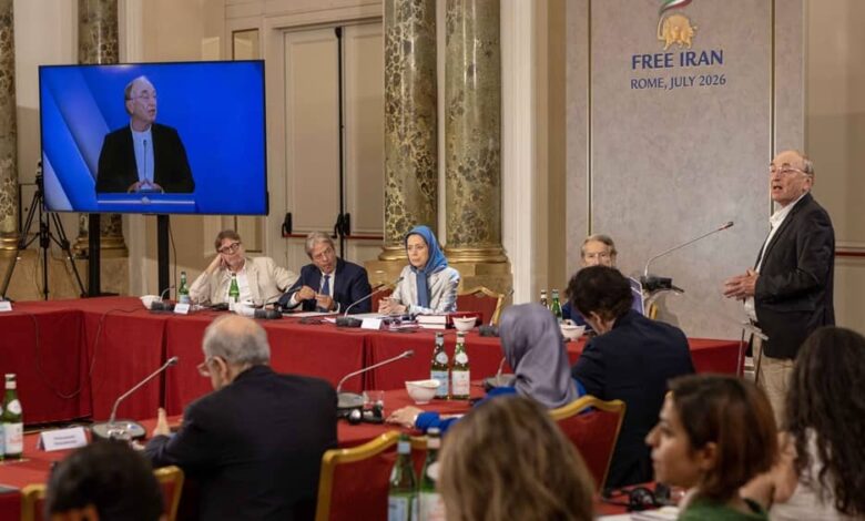 Joachim Rücker Advocates Support for Organized Resistance as Key Alternative in Iran