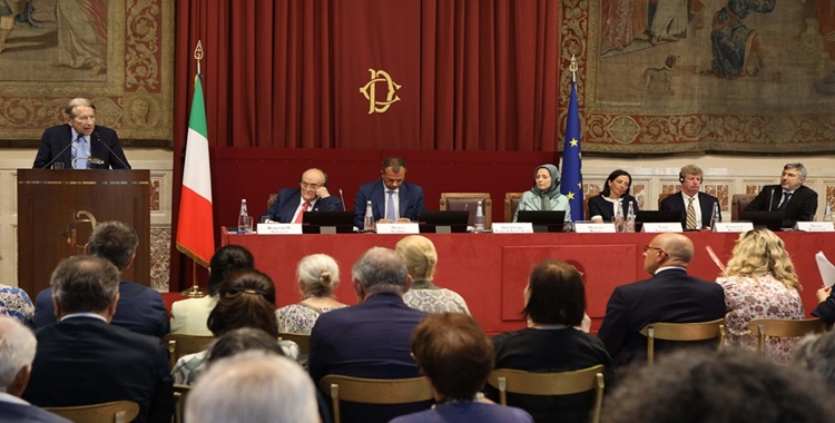 “No Appeasement with Criminals”: Italian Senator Giulio Terzi Endorses the Iranian Resistance