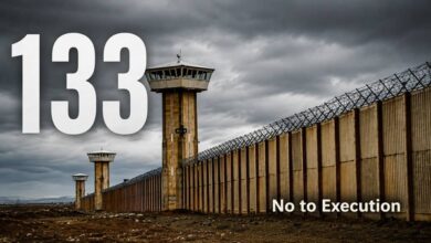 Iran’s ‘No to Execution Tuesdays’ Reaches 133rd Week as Hunger Strikes Continue Across 59 Prisons