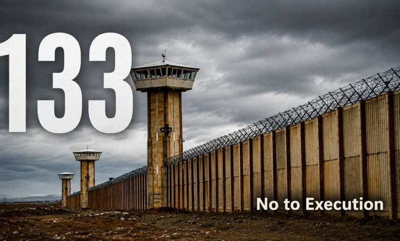 Iran’s ‘No to Execution Tuesdays’ Reaches 133rd Week as Hunger Strikes Continue Across 59 Prisons