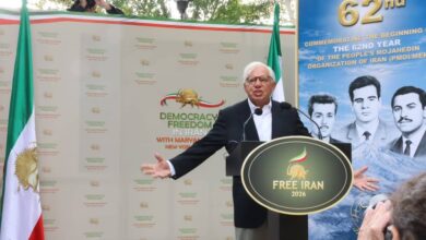 Sen. Robert Torricelli Says Democratic Change in Iran Must Be Led by Iranians