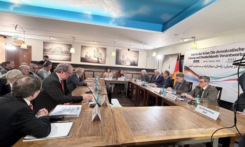 Berlin Conference Calls for New Iran Policy Centered on Organized Resistance, Rejects War, Appeasement and Monarchical Restoration